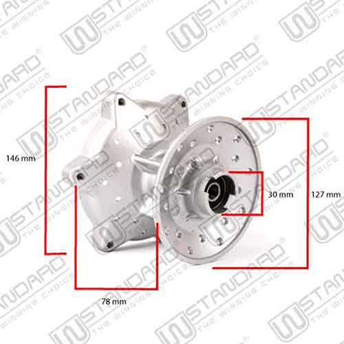 MAZA DELANTERA MOTOMEL SKUA 250 FULL/PRO OEM EXCLU