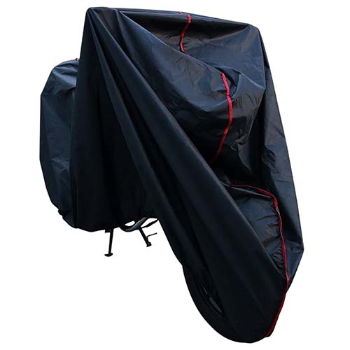 CUBRE MOTO SILVER NEGRO TALLE L DINAMIC