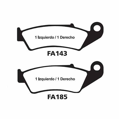 PASTILLAS DE FRENO HONDA XR 250 - NX 150 - NX 400 FALCON / DELANTERA ORA (47)