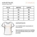REMERA CLASSIC NEGRA TALLE S YAKKA (4027)