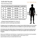 SHORT RUNNING UNISEX MARINO TALLE XXL YAKKA (4009)