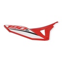 CACHA LATERAL HONDA XR190L ROJA LADO DERECHO  MTC