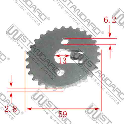 CORONA CADENA DE DISTRIBUCION YAMAHA CRYPTON T105 STD