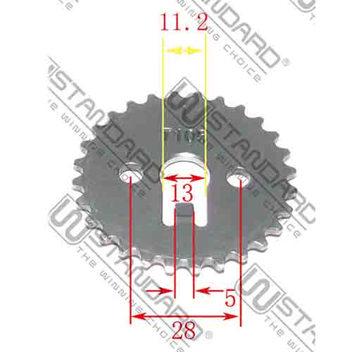 CORONA CADENA DE DISTRIBUCION YAMAHA CRYPTON T105 STD