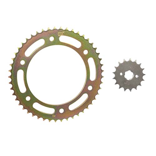 KIT TRANSMISION HONDA XR 150L (49/17) 428H-132L C/CAD. DOR STD