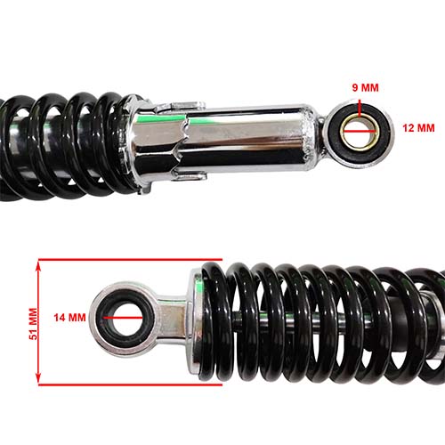 AMORTIGUADOR HONDA CG150 TITAN (JGO) STD EXCLU