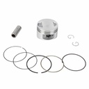 KIT PISTON MOTOMEL VX150/KELLER/STYLER 57.4mm (STD) (SCOOTERS CHINOS) STD