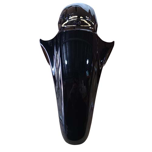 GUARDABARRO DEL. MOTOMEL NEW S2 TUBULAR NEGRO OEM EXCLU