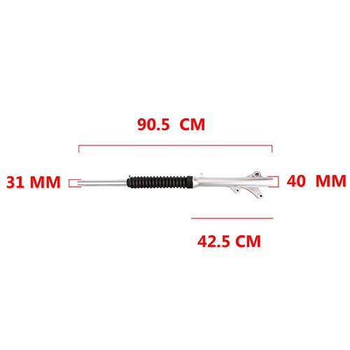 PIERNA DELANTERA COMP. MOTOMEL SKUA 150 V6 (JGO) OEM EXCLU