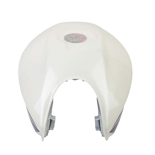 TANQUE DE NAFTA MOTOMEL NEW S2 TUBULAR BLANCO C/ TAPA OEM EXCLU