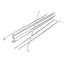 RAYOS + NIPLES 160mm X 3.5mm (36u) CROMADO STD