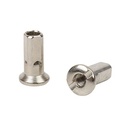 RAYOS + NIPLES 160mm X 3.5mm (36u) CROMADO STD