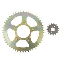 CORONA Y PIÑON HONDA XLR 125 (50x15) DORADA STD