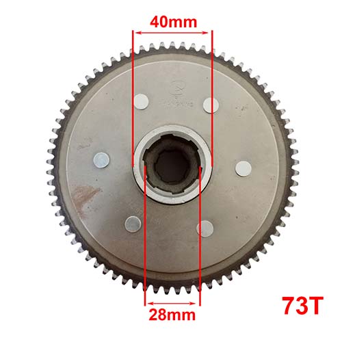 EMBRAGUE COMPLETO MOTOMEL X125 OEM EXCLU