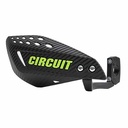 CUBRE MANO VECTOR CARBONO/VERDE (JGO) CIRCUIT PM061-2DR
