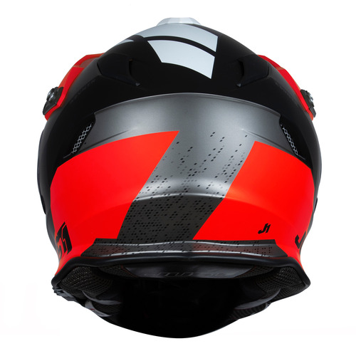 CASCO J34 PRO OUTERSPACE WHITE/FLUO RED/BLACK MATT L JUST1
