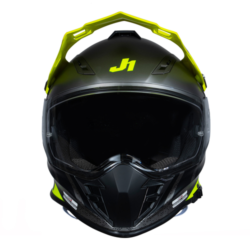 CASCO J34 PRO OUTERSPACE WHITE/FLUO YELLOW/BLACK L JUST1