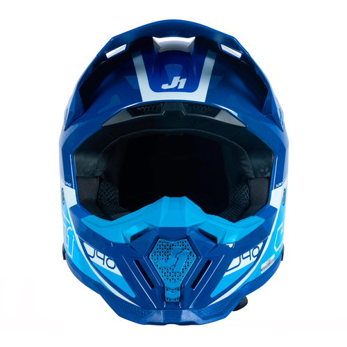 CASCO J40 FLASH WHITE/BLUE MATT S JUST1