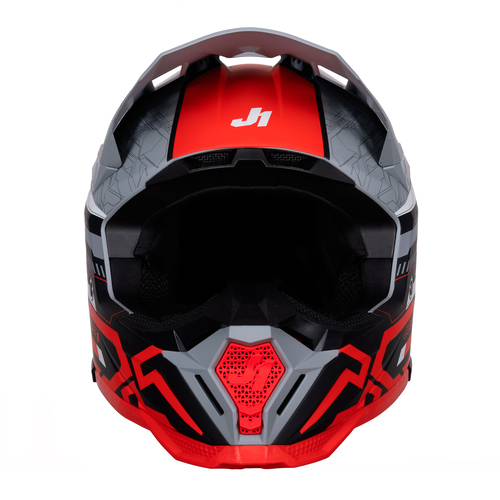 CASCO J40 MISSION RED/GREY MATT M JUST1