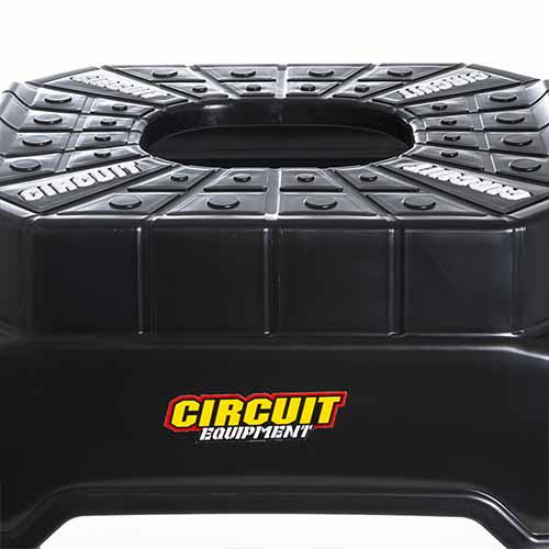 CABALLETE CUBIC MOTOCROSS NEGRO/BLANCO CIRCUIT SM001-212