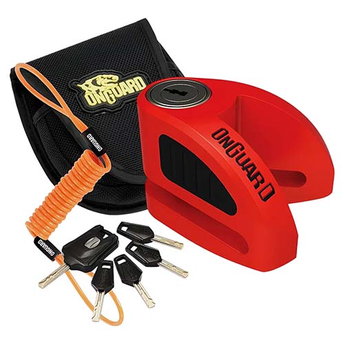 TRABA DISCO 8051R BOXER 5.5mm ROJO ONGUARD