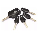 TRABA DISCO (CANDADO) 8110 8mm + CABLE 210cmX10mm ONGUARD
