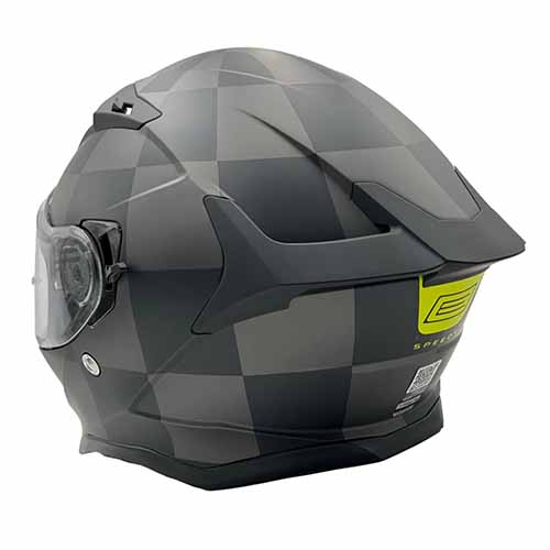 CASCO H153 FORCE SPEEDY - GLOSS FLUO YELLOW/BLACK L ORIGINE