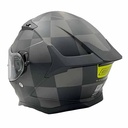 CASCO H153 FORCE SPEEDY - GLOSS FLUO YELLOW/BLACK L ORIGINE