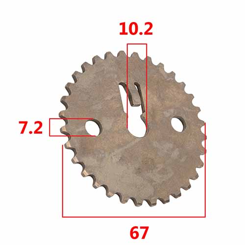 CORONA CADENA DE DISTRIBUCION HONDA CB1 / WAVE 110 STD