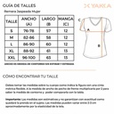REMERA RUNNING MUJER JASPEADA SALMON M YAKKA (4015)