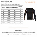 REMERA TERMICA MANGA LARGA BLANCA XL YAKKA (1012)