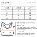 TOP DEPORTIVO FEMME TALLE M YAKKA (3011)