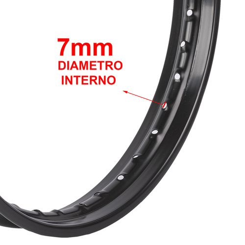 ARO DE LLANTA ACERO NEGRO 160X18 STD