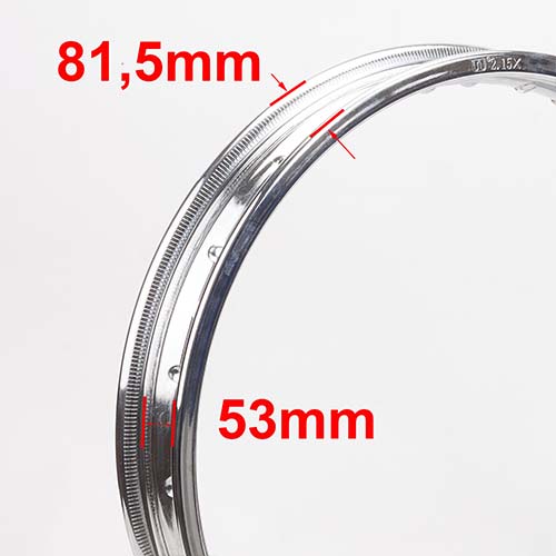ARO DE LLANTA ACERO 215X18 STD
