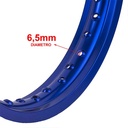 ARO DE LLANTA ALUMINIO 6063 (AZUL 36A) 160X18 STD