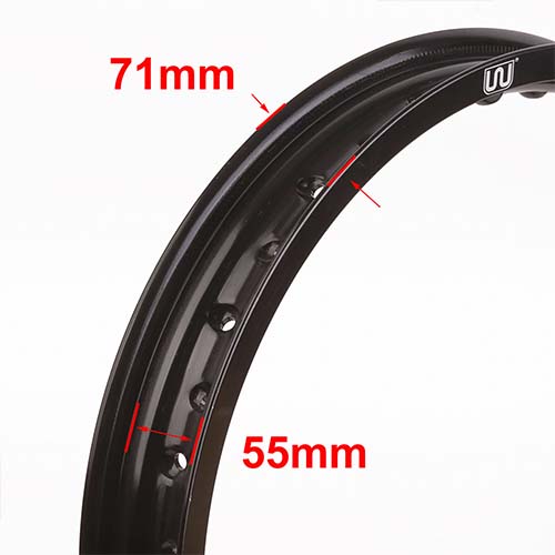 ARO DE LLANTA ALUMINIO 6063 (NEGRO 32A) 215X18 STD