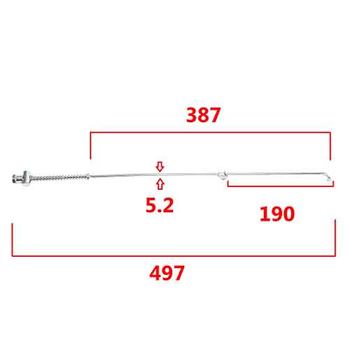 VARILLA DE FRENO HONDA GLH150 GAUCHA STD 