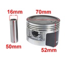 KIT CILINDRO MOTOMEL SIRIUS 250 CADENERO (70 mm) OEM EXCLU