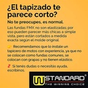 FUNDA ASIENTO MOTOMEL XMM 250 NEGRO FMX (MXM HF 613N)