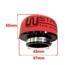 FILTRO DE AIRE COMPETICION CON RESORTE 45X86X50mm STD