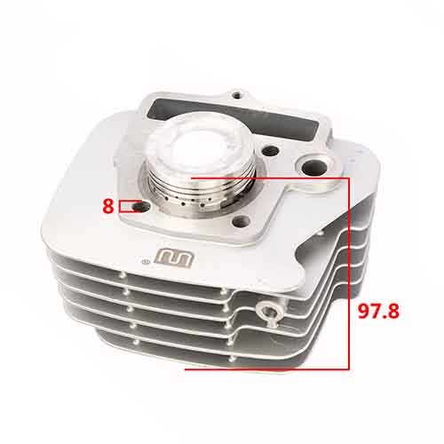 KIT CILINDRO + PISTON GILERA SMASH 110 110/MOTOMEL TRIP 110 50mm STD