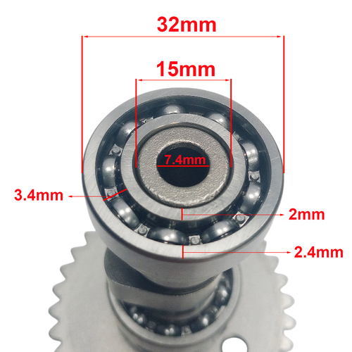 ARBOL DE LEVAS MOTOMEL VX150 STD