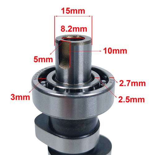 ARBOL DE LEVAS BAJAJ BOXER 150 STD