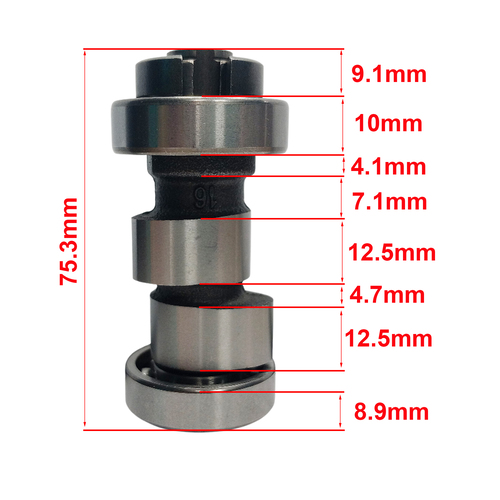 ARBOL DE LEVAS YAMAHA YBR 125 STD