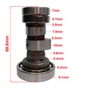 ARBOL DE LEVAS HONDA WAVE/C100 BIZ STD