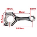 BIELA COMP. BAJAJ ROUSER NS200 (89.6x30.2x17) STD