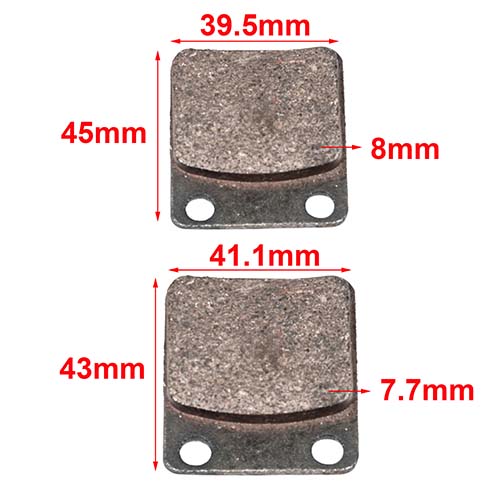PASTILLAS DE FRENO SUZUKI DR 125 CROSS ORA (44)