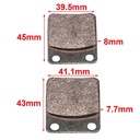 PASTILLAS DE FRENO SUZUKI DR 125 CROSS ORA (44)