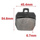 PASTILLAS DE FRENO GUERRERO - BAJAJ ROUSER / TRASERA ORA (507)