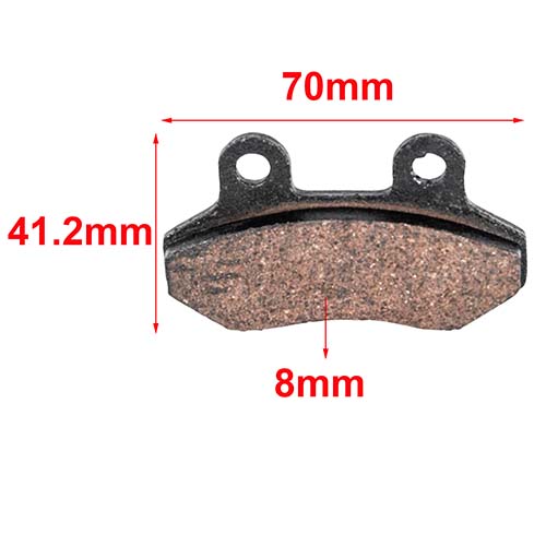 PASTILLAS DE FRENO MOTOMEL X3M ORA (508)